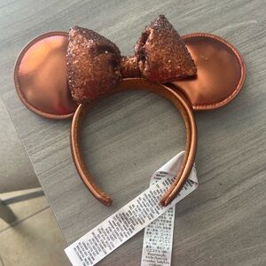 Disney Copper Minnie Mouse Ears Headband